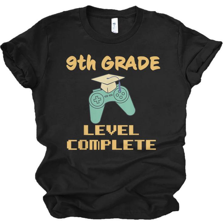 9th Grade Graduate Boys Girls Gamer Ninth Grade Graduation Unisex Jersey T-Shirt