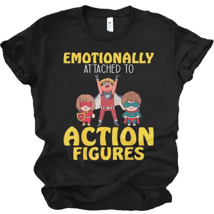 Action Figure Collector Comic Books Unisex Jersey T-Shirt