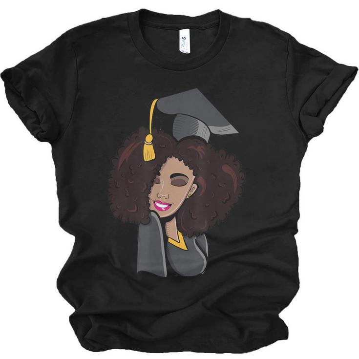 African Woman Educated Graduation 2019 Proud Unisex Jersey T-Shirt