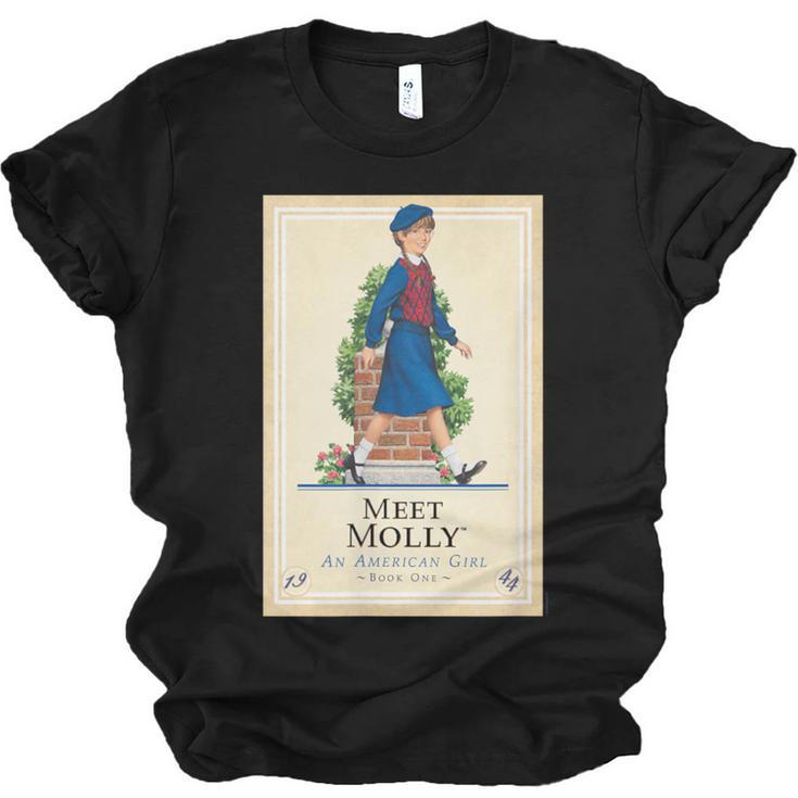 American Girl Meet Molly Book Cover Unisex Jersey T-Shirt