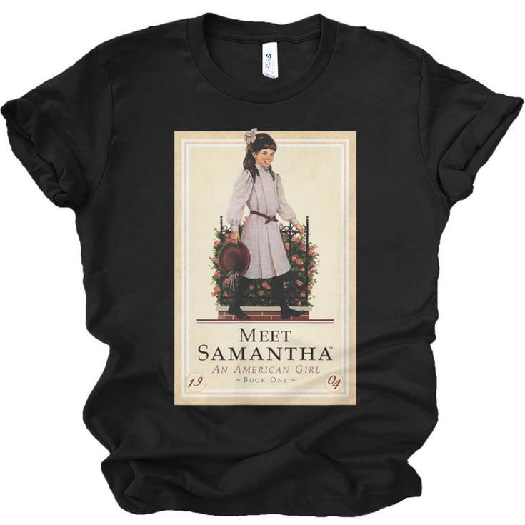 American Girl Meet Samantha Book Cover Unisex Jersey T-Shirt