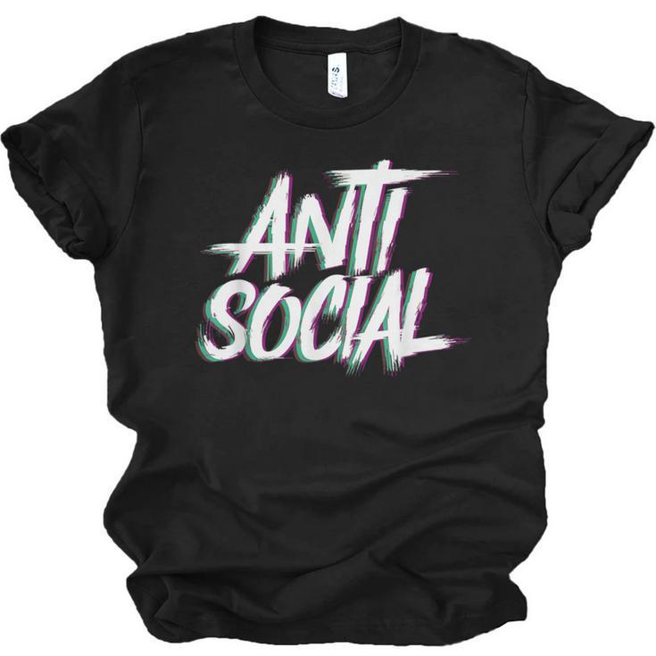Anti Social Anti Social Club Introvert People Haters Unisex Jersey T-Shirt