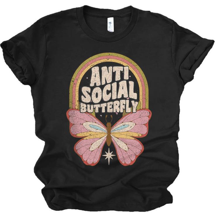 Anti-Social Introvert Butterfly Lover Unisex Jersey T-Shirt