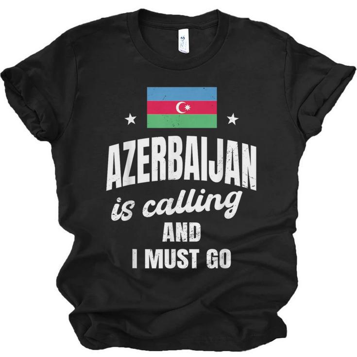 Azerbaijan Lover Saying Azeri Nostalgia Unisex Jersey T-Shirt
