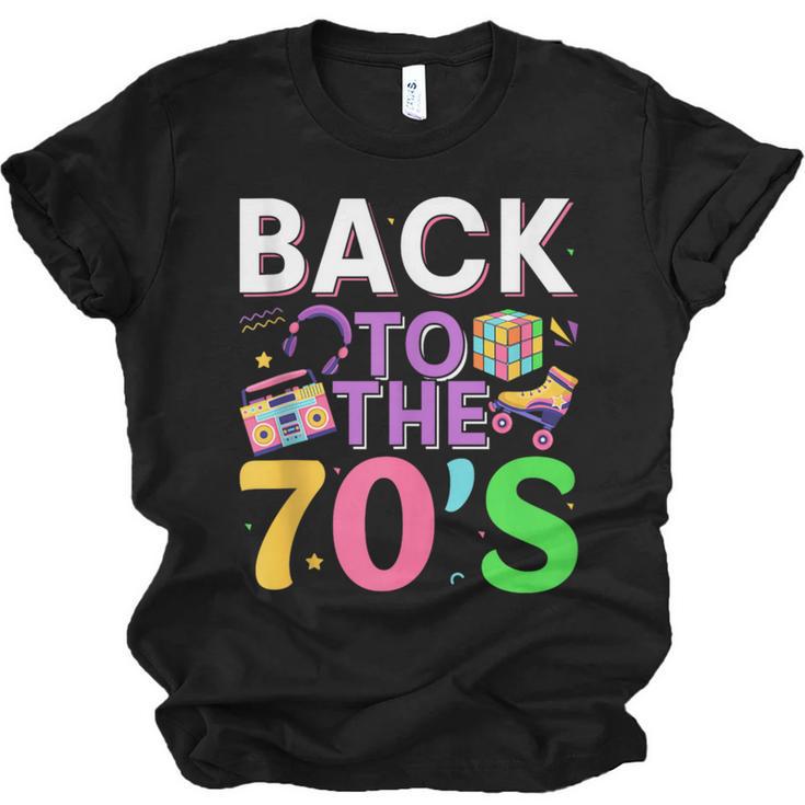 Back To The 70's Mixtape Era Nostalgia Retro 1970 70's Style Unisex Jersey T-Shirt