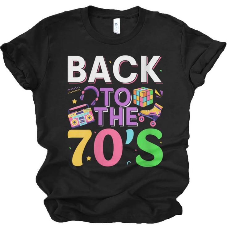 Back To The 70's Mixtape Era Nostalgia Retro 1970 70's Style Unisex Jersey T-Shirt