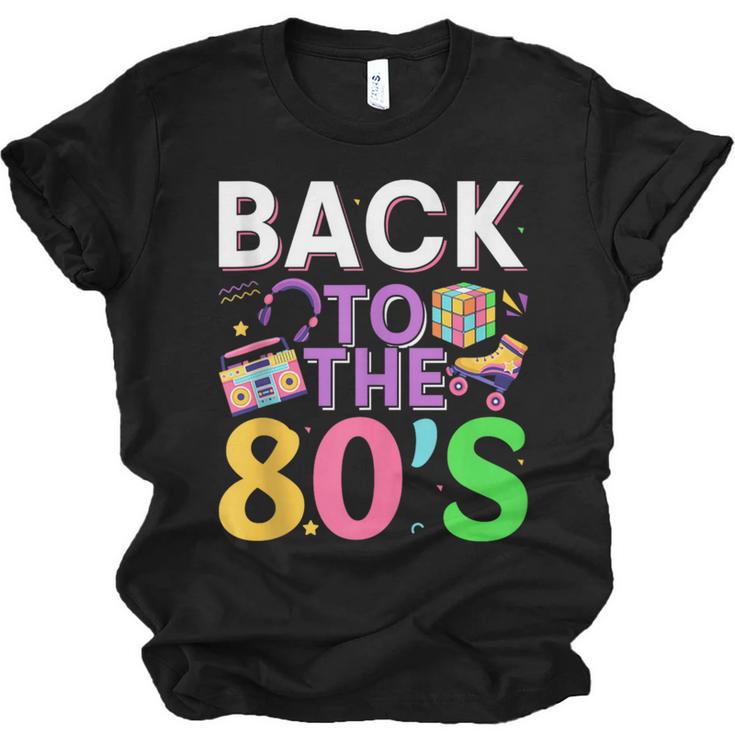 Back To The 80's Mixtape Era Nostalgia Retro 1980 80's Style Unisex Jersey T-Shirt