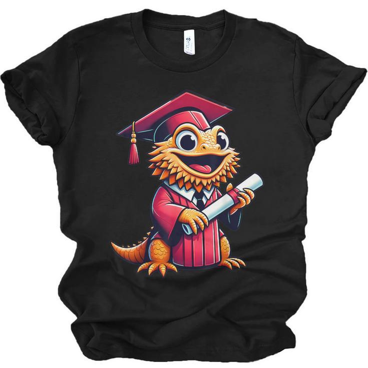 Bearded Dragon Graduation Kindergarten Elementary Girl Boy Unisex Jersey T-Shirt