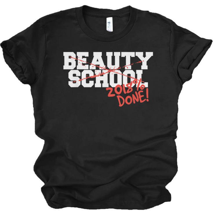 Beauty School Graduation Class Of 2018 Unisex Jersey T-Shirt