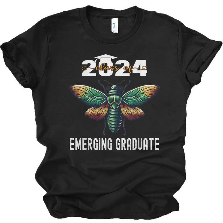Biology Class Of 2024 Emerging Graduation For Him Unisex Jersey T-Shirt