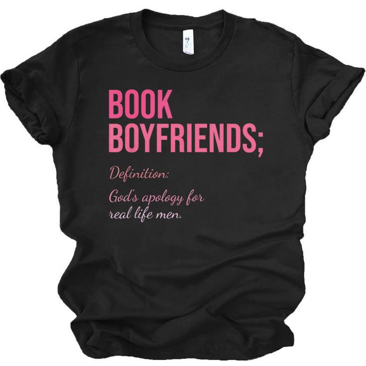 Book Boyfriends Definition Unisex Jersey T-Shirt
