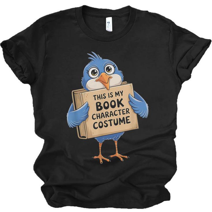 This Is My Book Character Costume Pigeon Kids Reading Unisex Jersey T-Shirt
