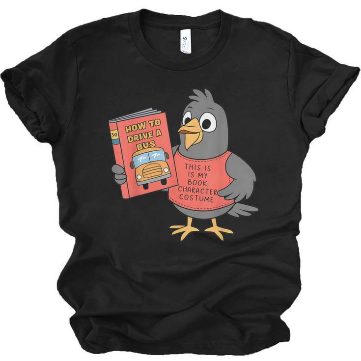 This Is My Book Character Costume- Pigeon Kids Reading Unisex Jersey T-Shirt