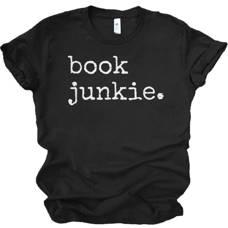 Book Junkie Reading Shirts Unisex Jersey T-Shirt