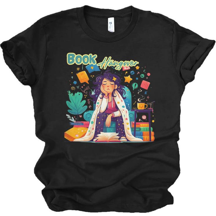 Book Lover Woman Woman Book Hangover Unisex Jersey T-Shirt