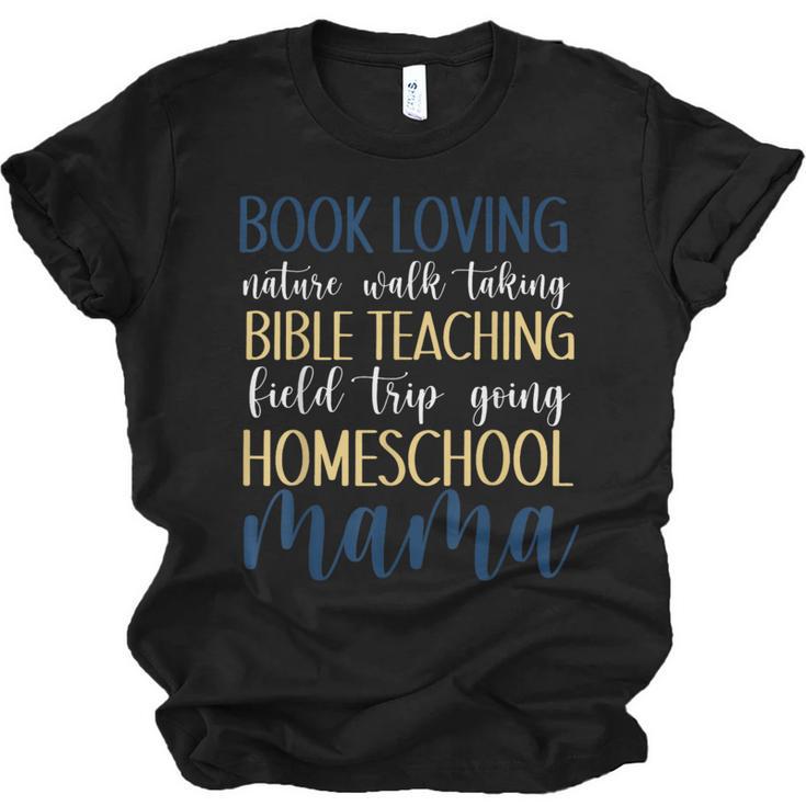 Book Loving Nature Walk Taking Bible Teaching Field Trip Unisex Jersey T-Shirt