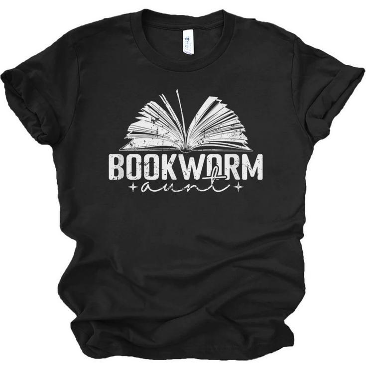 Bookworm Aunt Reading Lover Unisex Jersey T-Shirt