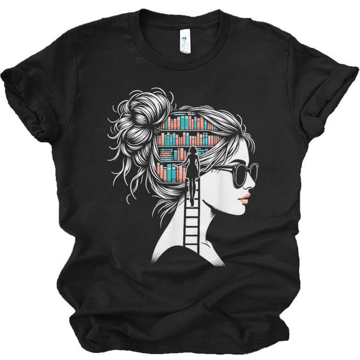 Bookworm Book Nerd Librarian Bookish Librarian Unisex Jersey T-Shirt