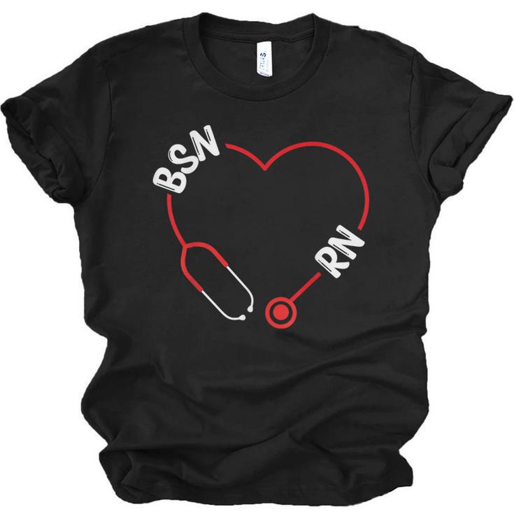 BSN RN Nurse Graduation Nursing Essentials BSN Nurses Unisex Jersey T-Shirt