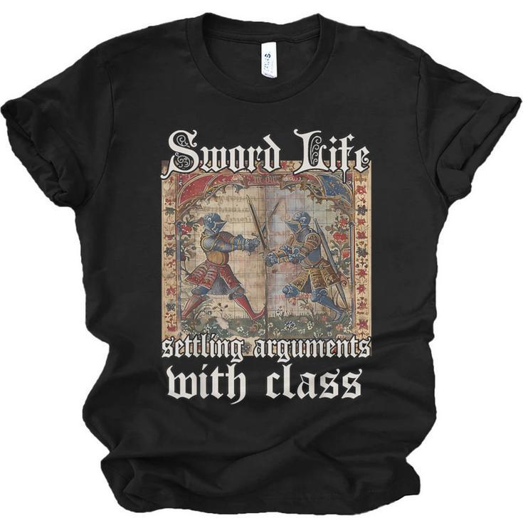 Buhurt Hourly Book Epic Knight Fight In Armor Buhurt Unisex Jersey T-Shirt