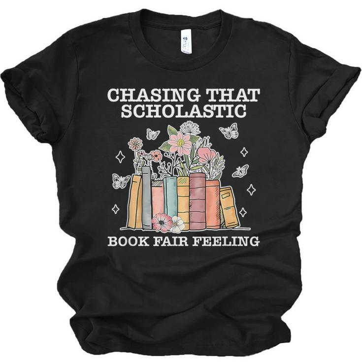Chasing That Scholastic Book Fair Feeling Apparel Unisex Jersey T-Shirt