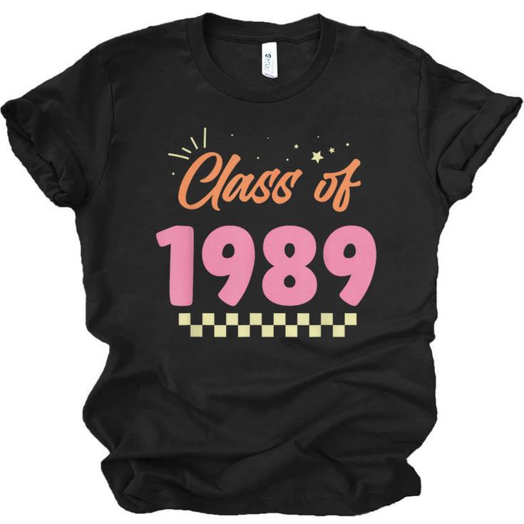 Class Of 1989 School Graduation Meetup Reunion Unisex Jersey T-Shirt