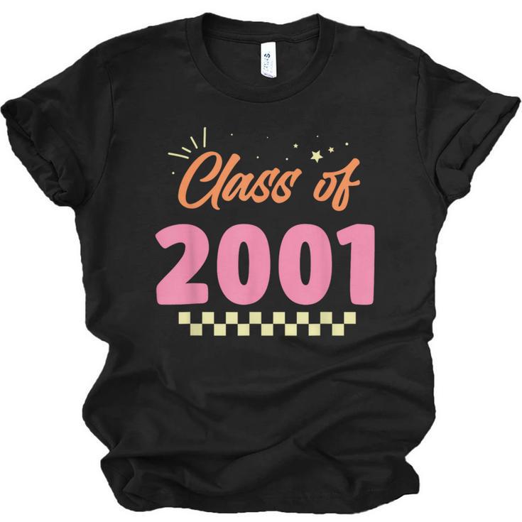 Class Of 2001 Meetup School Graduation Reunion Unisex Jersey T-Shirt