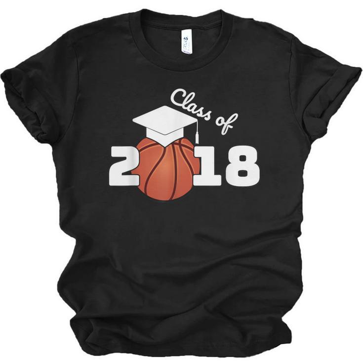 Class Of 2018 Basketball Senior Graduation Shirt Grad Unisex Jersey T-Shirt
