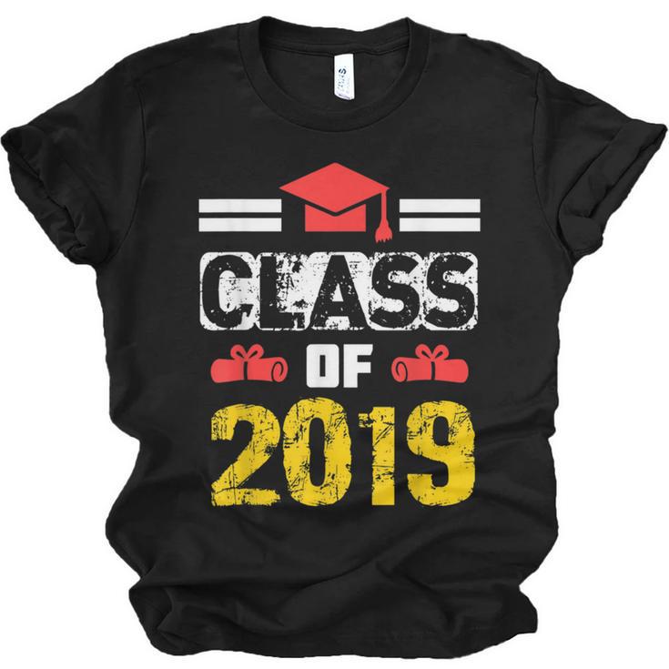 Class Of 2019 Graduation Senior High School College Unisex Jersey T-Shirt