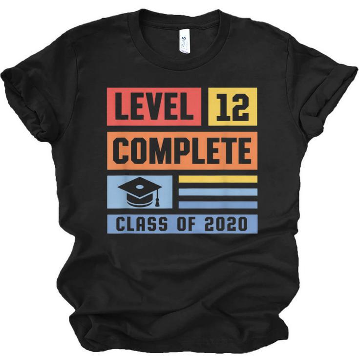 Class Of 2019 Senior High School Graduation Level 12th Grade Unisex Jersey T-Shirt