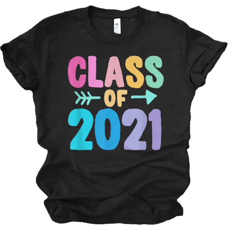 Class Of 2021 Graduation Grow With Me Unisex Jersey T-Shirt