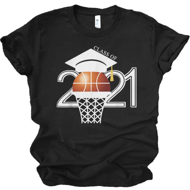 Class 2021 Graduation Senior Basketball Player Unisex Jersey T-Shirt