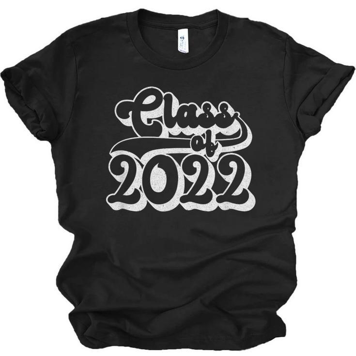 Class Of 2022 High School Senior College Senior Graduation Unisex Jersey T-Shirt