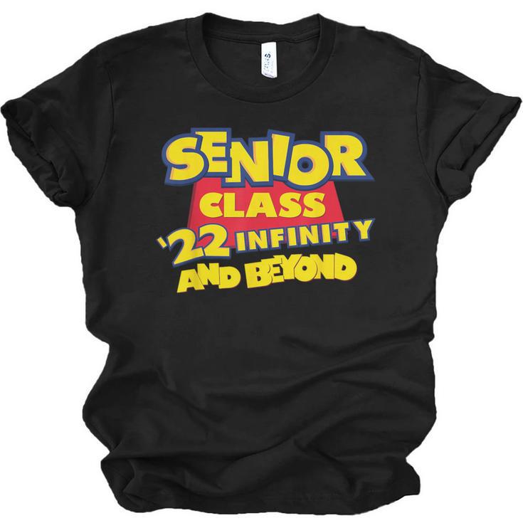 Class Of 2022 Senior 2000s Animated Movie Style Graduation Unisex Jersey T-Shirt