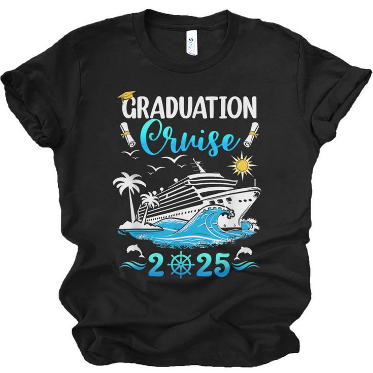 Class Of 2025 Graduation Cruise Senior Graduates Vacation Unisex Jersey T-Shirt