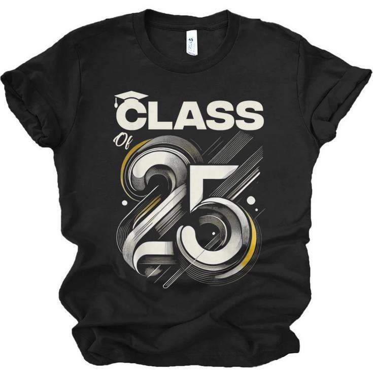 Class Of 2025 Shirt Graduation Senior High School College Unisex Jersey T-Shirt