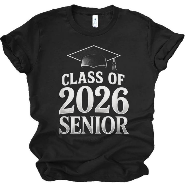 Class Of 2026 Senior Graduation School College Unisex Jersey T-Shirt