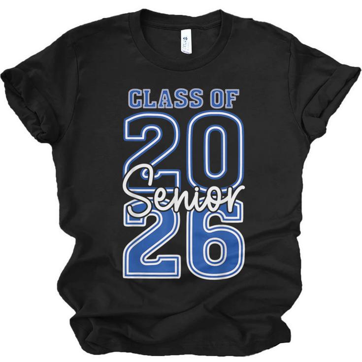 Class Of 2026 Senior Retro Graduation 2026 First Day Vintage Unisex Jersey T-Shirt