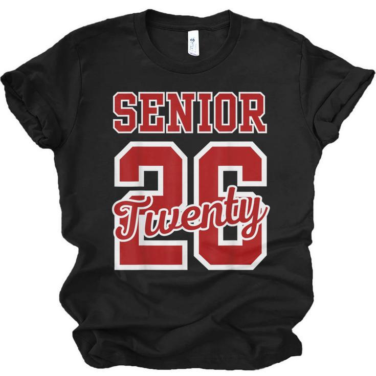 Class Of 2026 Senior 2026 Senior Twenty 26 Graduation Men Unisex Jersey T-Shirt