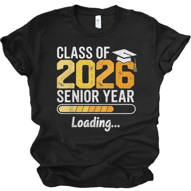 Class Of 2026 Senior Year Loading Senior 2026 Graduation Unisex Jersey T-Shirt