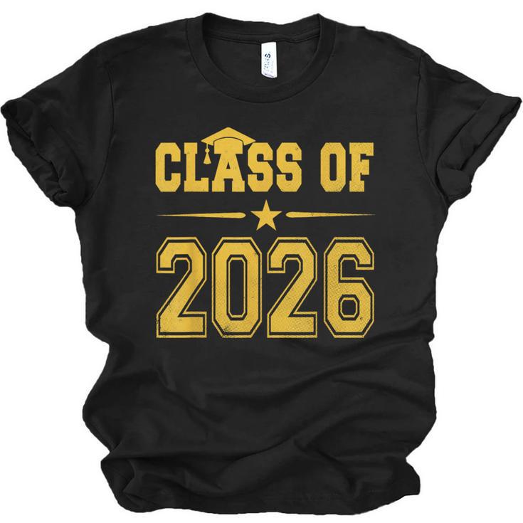Class Of 2026 Shirt Graduation Unisex Jersey T-Shirt
