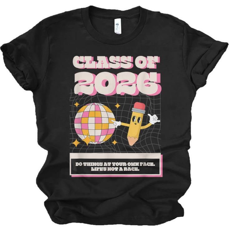 Class Of 2026 Students Graduate 2026 Graduation Unisex Jersey T-Shirt