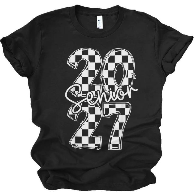 Class Of 2027 Shirt Graduation Senior 2027 Unisex Jersey T-Shirt