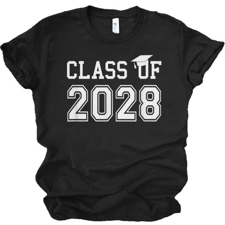 Class Of 2028 Graduation T Shirt Future School Graduate Unisex Jersey T-Shirt