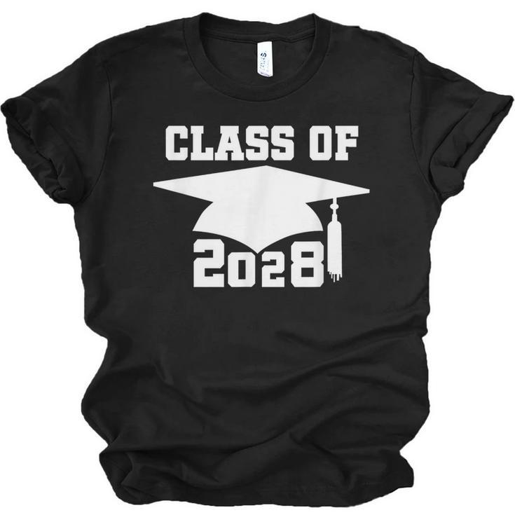 Class Of 2028 T-Shirt School Graduation Pride Tee Unisex Jersey T-Shirt