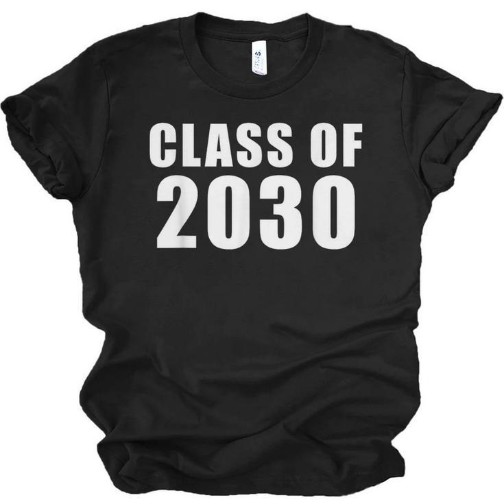 Class Of 2030 T Shirt Cute Kindergarten Graduation T Unisex Jersey T-Shirt