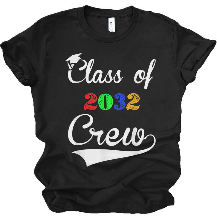 Class Of 2032 Kindergarten Back To School Graduation Unisex Jersey T-Shirt