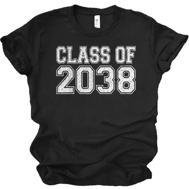 Class Of 2038 First Day Of Pre-k Graduation 2038 Preschool Unisex Jersey T-Shirt