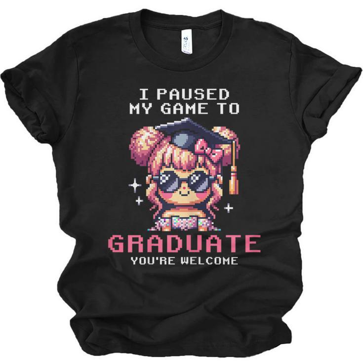 Classic I'm From The 1900s Retro Games Graduating Girl Unisex Jersey T-Shirt