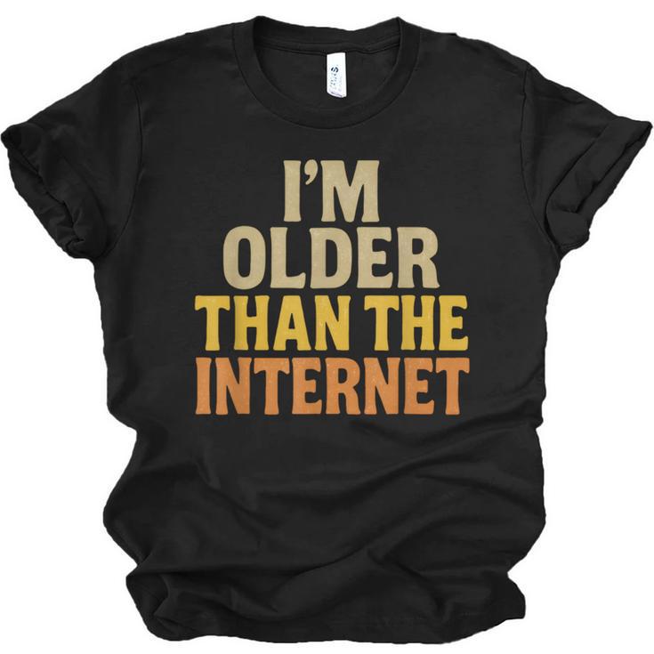 Classic Internet Nostalgia Humor Retro Quote Unisex Jersey T-Shirt